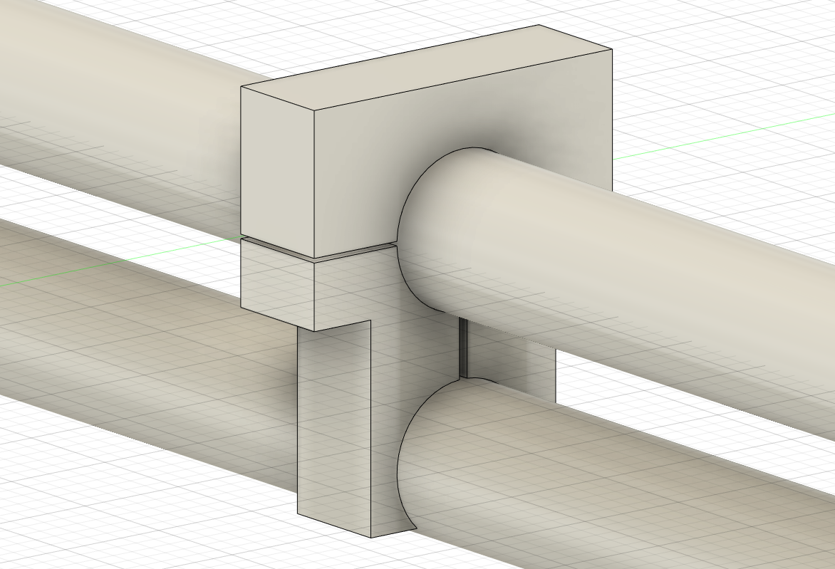 3d modeling program showing rough shape